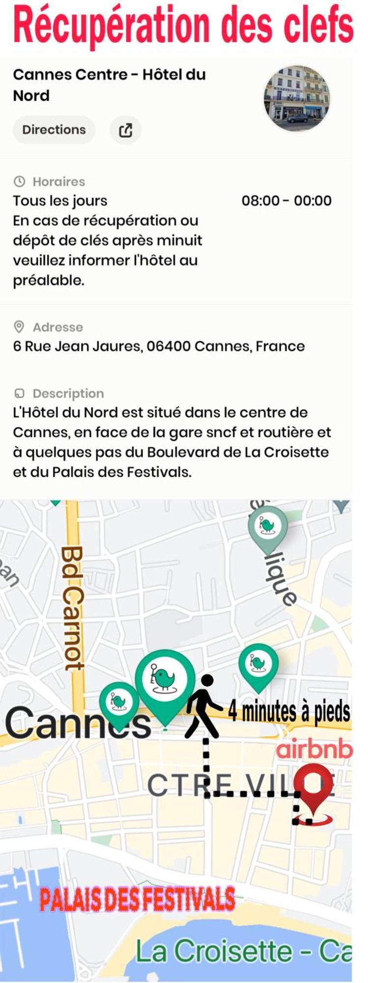 Cannes Centre Proche Plage Croisette Palais Des Festivals Eksteriør bilde